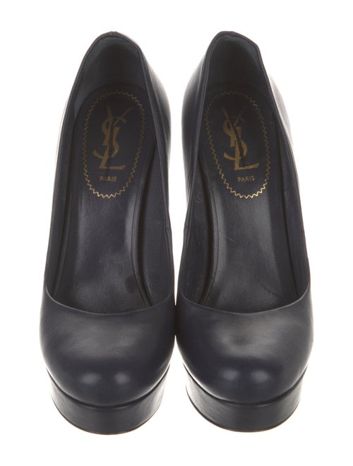Yves Saint Laurent Rive Gauche Leather Pumps