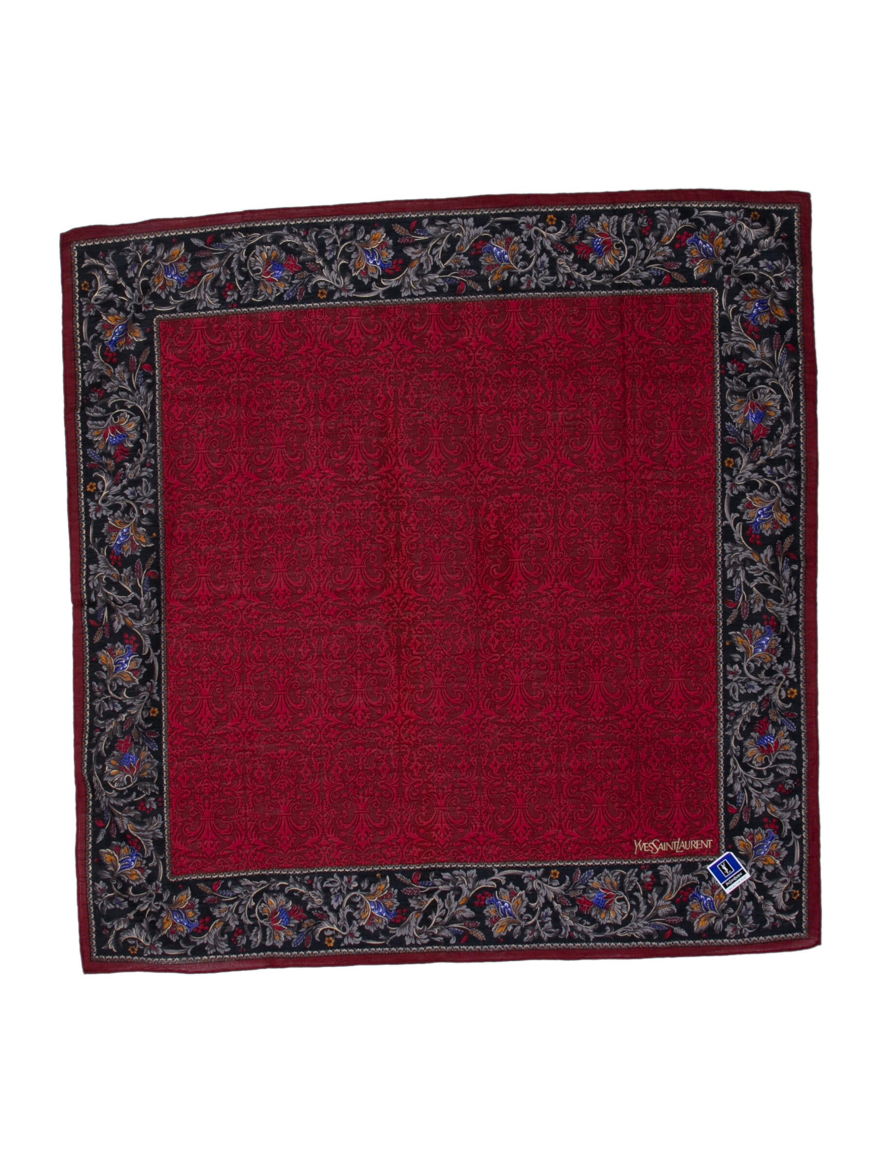 Yves Saint Laurent Printed Scarf