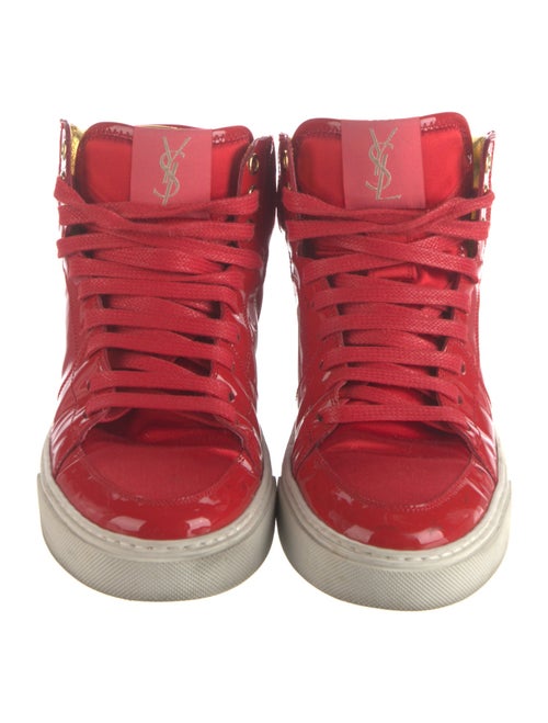 Yves Saint Laurent Patent Leather Sneakers