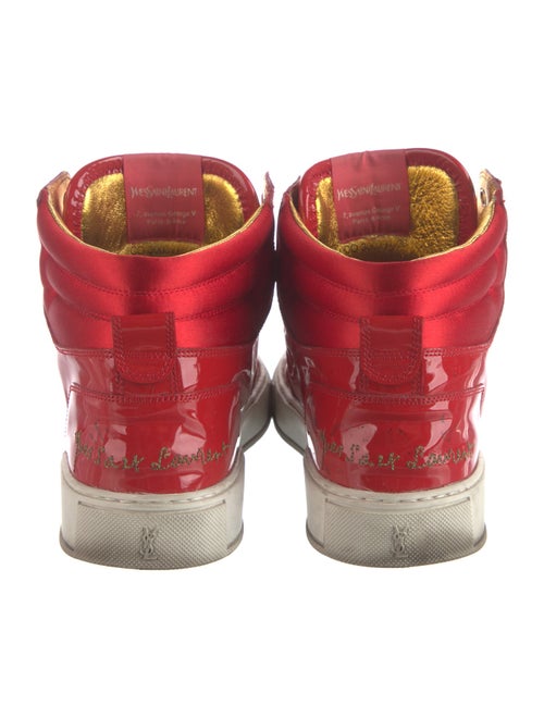 Yves Saint Laurent Patent Leather Sneakers
