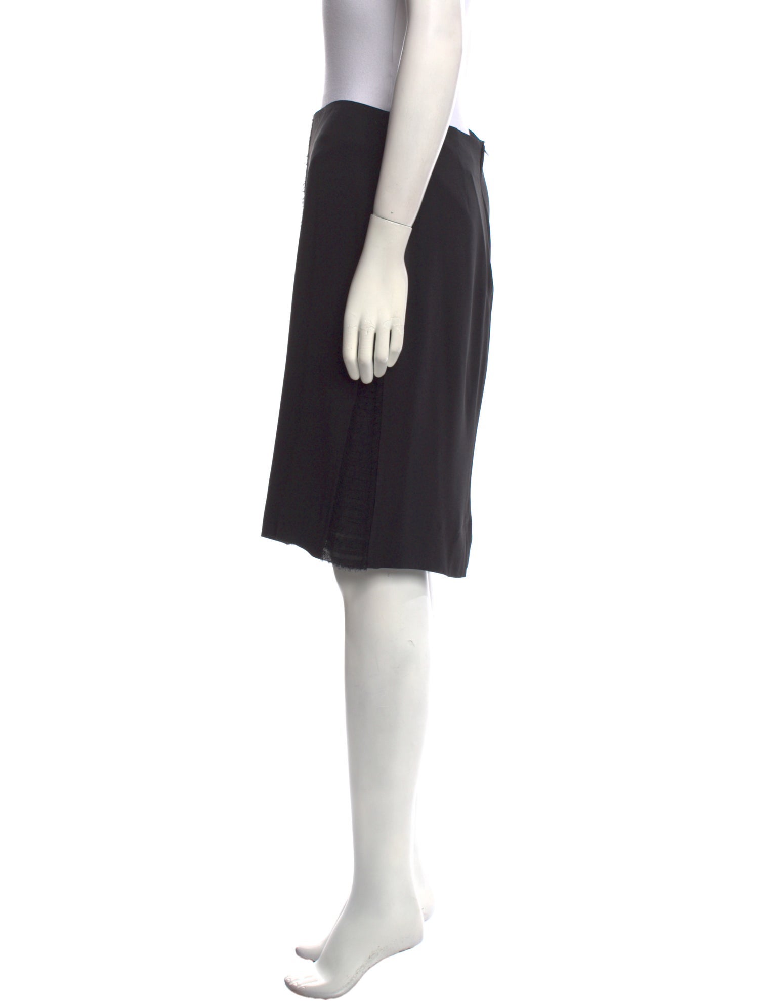 Yves Saint Laurent Wool Knee-Length Skirt