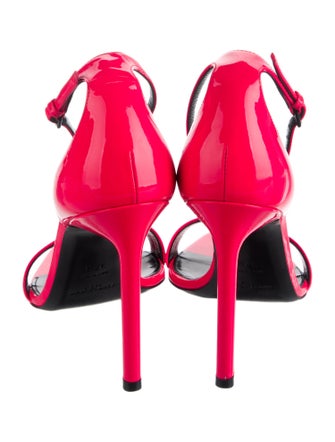 Yves Saint Laurent Patent Leather Sandals