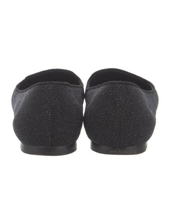 Yves Saint Laurent Glitter Glitter Accents Loafers