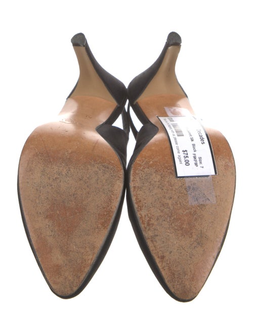 Yves Saint Laurent Satin Slingback Pumps