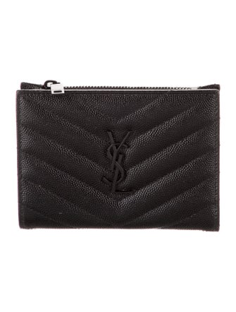 Saint Laurent 2021 Quilted Pattern Wallet