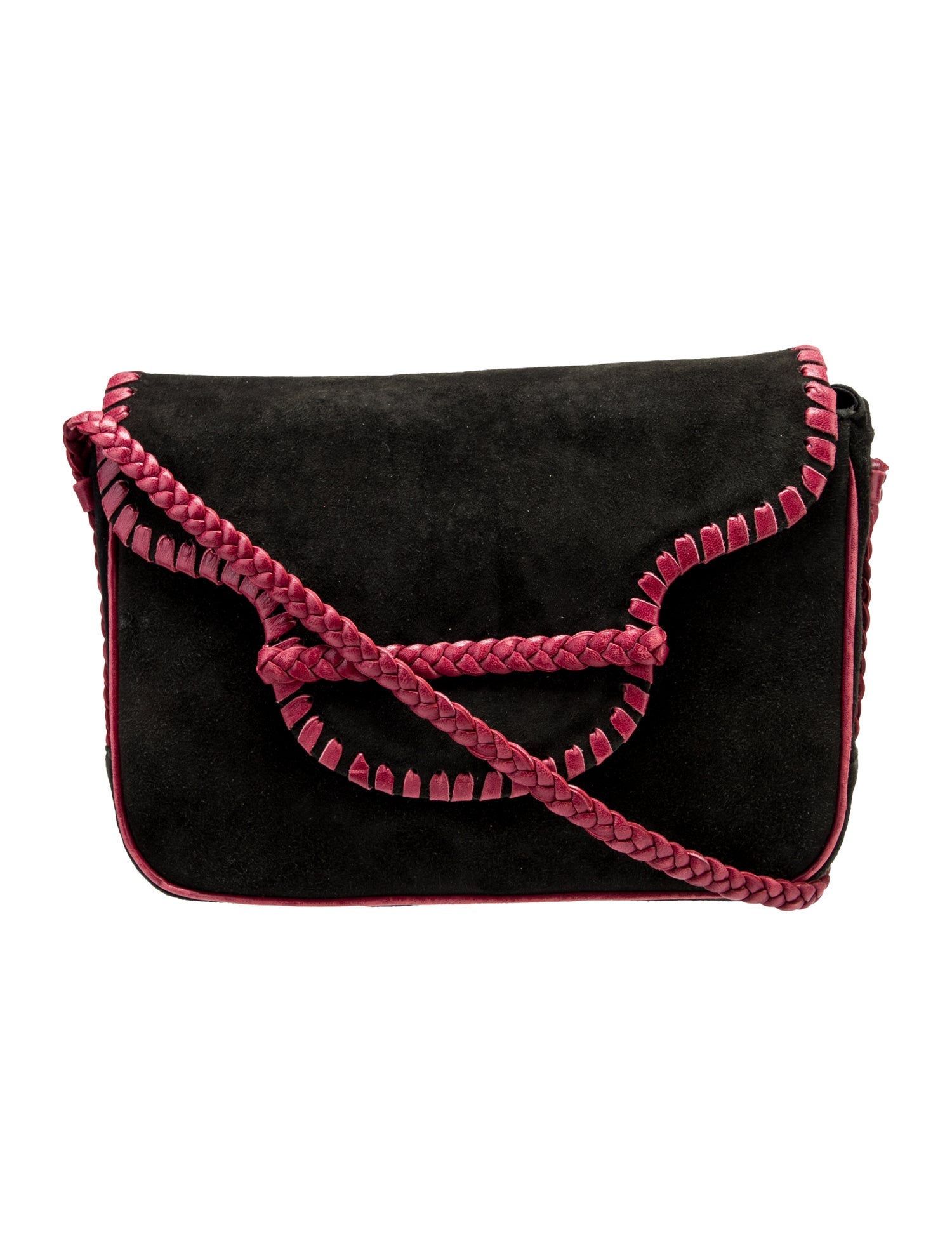 Yves Saint Laurent Suede Messenger Bag