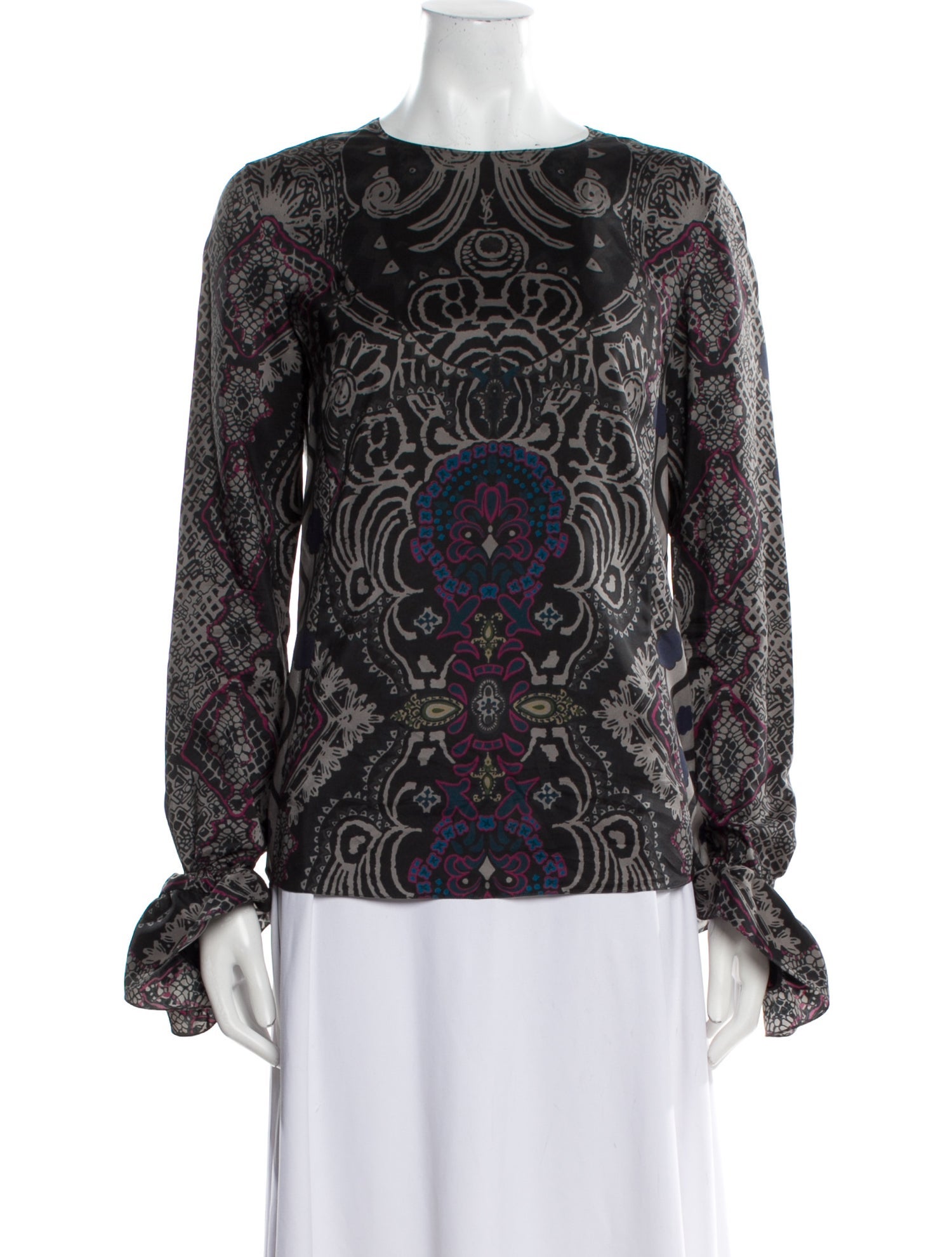 Yves Saint Laurent 2012 Silk Blouse