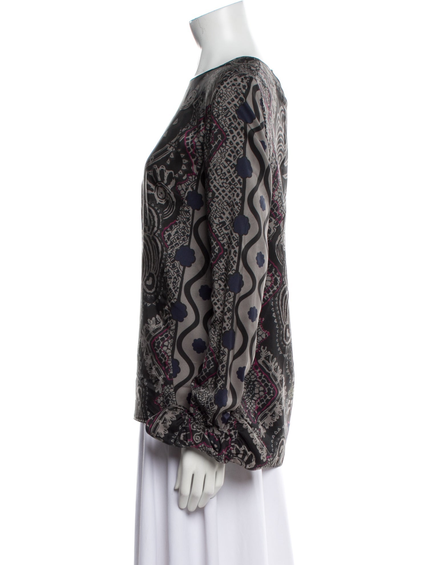 Yves Saint Laurent 2012 Silk Blouse