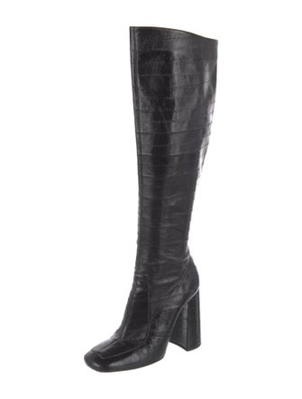 Yves Saint Laurent Leather Boots