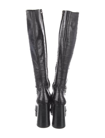 Yves Saint Laurent Leather Boots