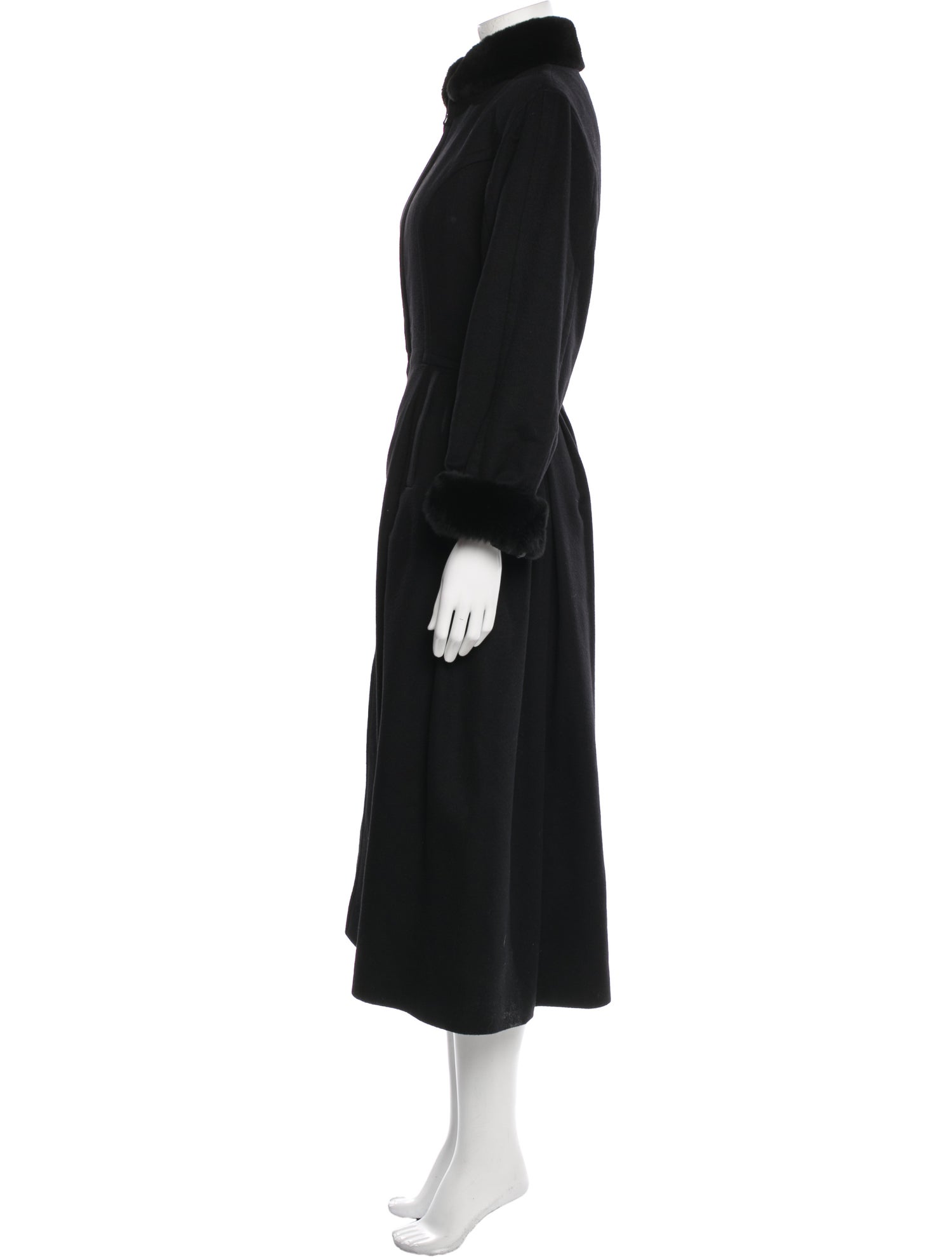 Yves Saint Laurent Vintage Late 1970's - Early 1980's Fur Coat