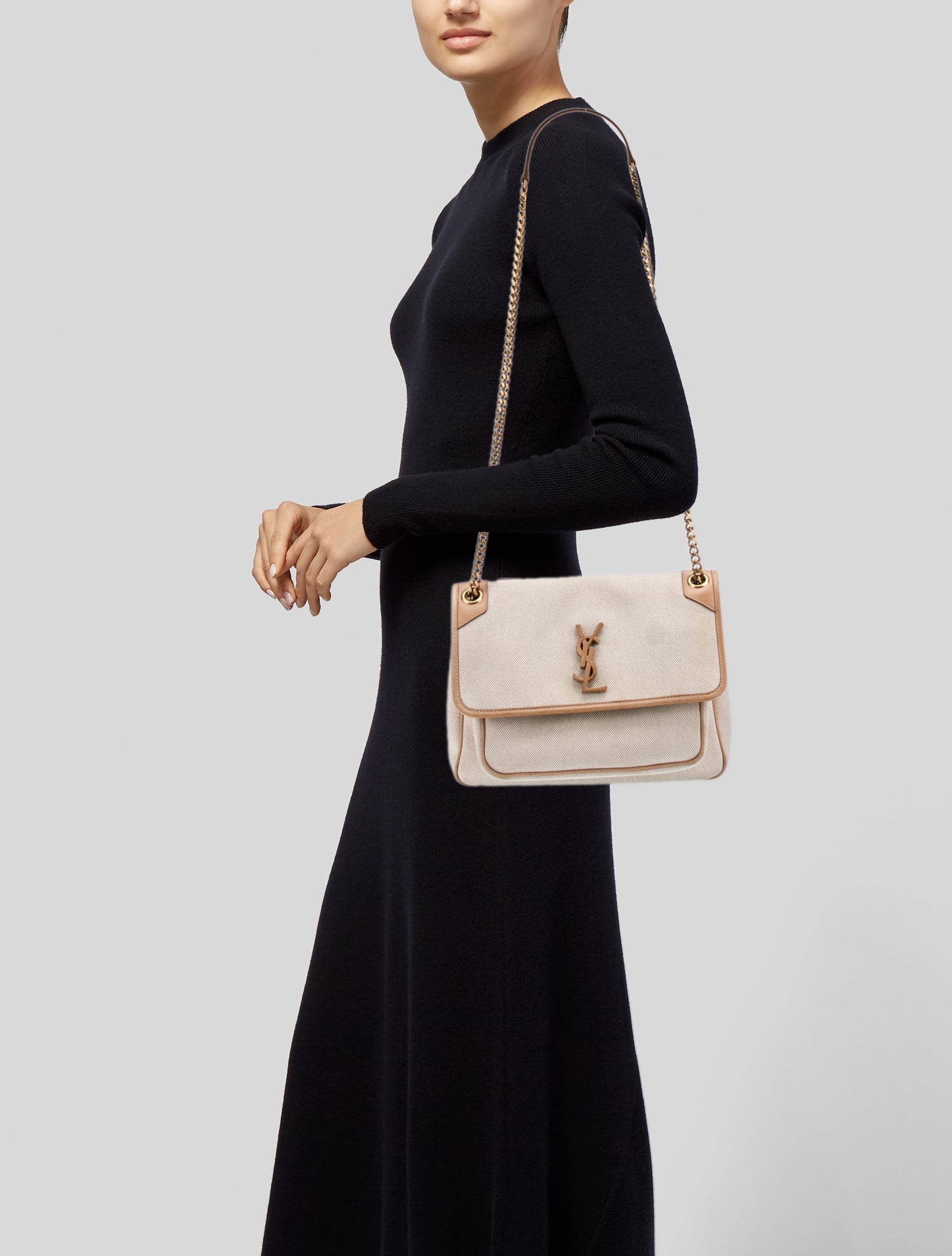 Saint Laurent Canvas Niki Medium 2022