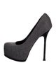 Yves Saint Laurent Rive Gauche Wool Pumps