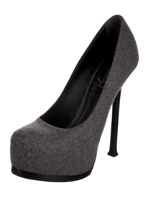 Yves Saint Laurent Rive Gauche Wool Pumps