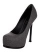 Yves Saint Laurent Rive Gauche Wool Pumps