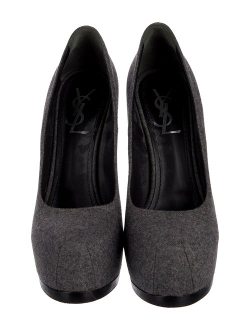 Yves Saint Laurent Rive Gauche Wool Pumps