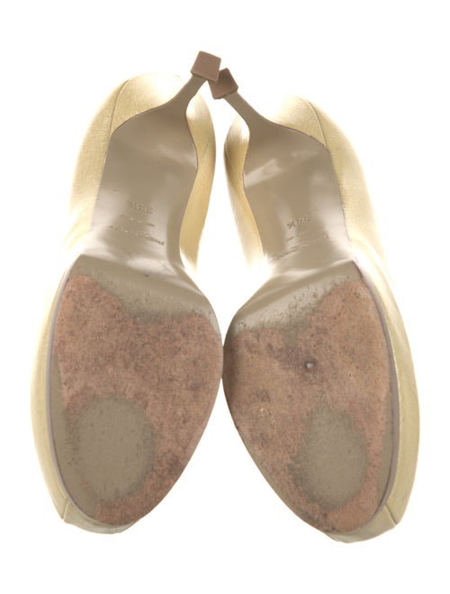 Yves Saint Laurent Rive Gauche Patent Leather Pumps