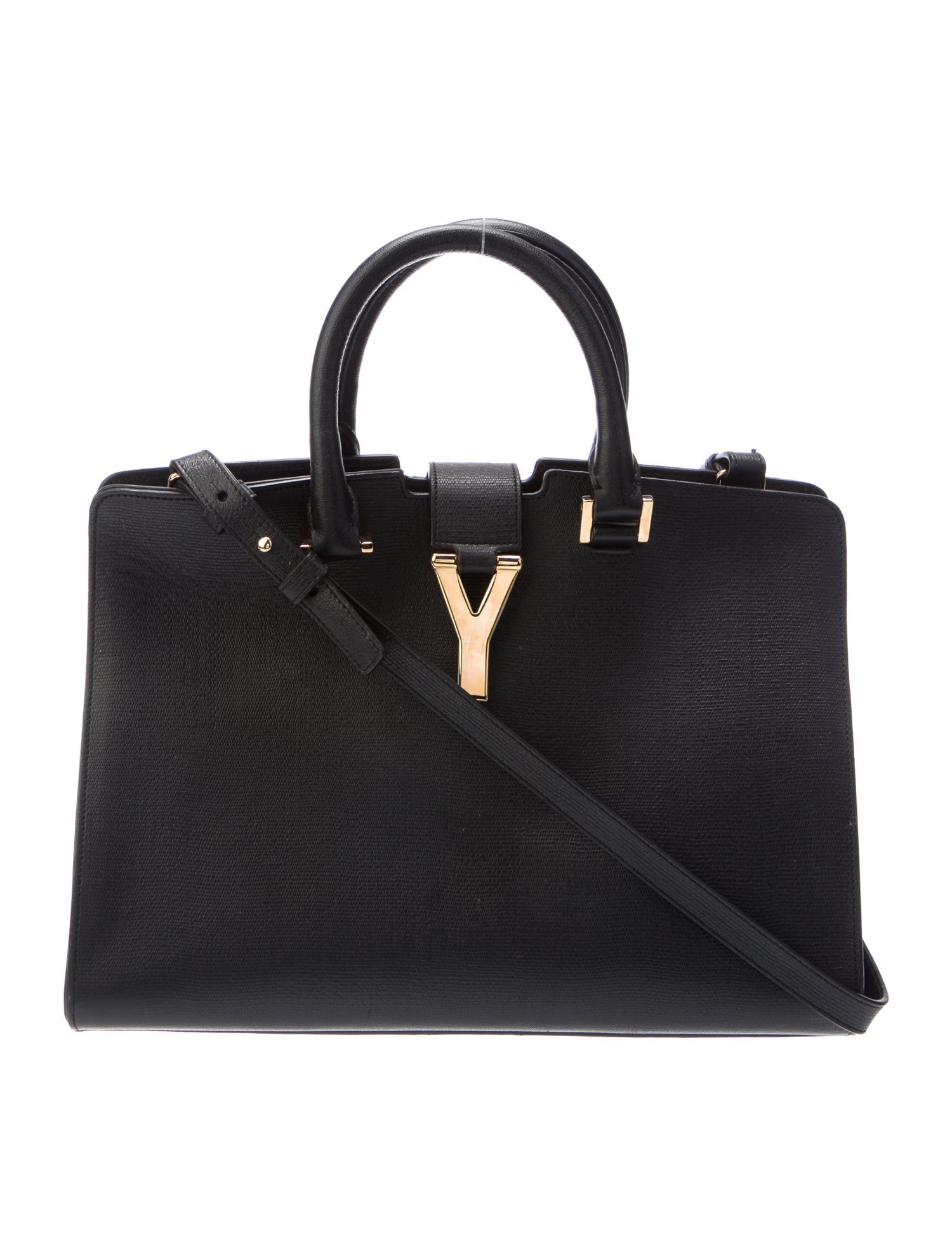 Yves Saint Laurent Leather Saint Laurent Y Cabas