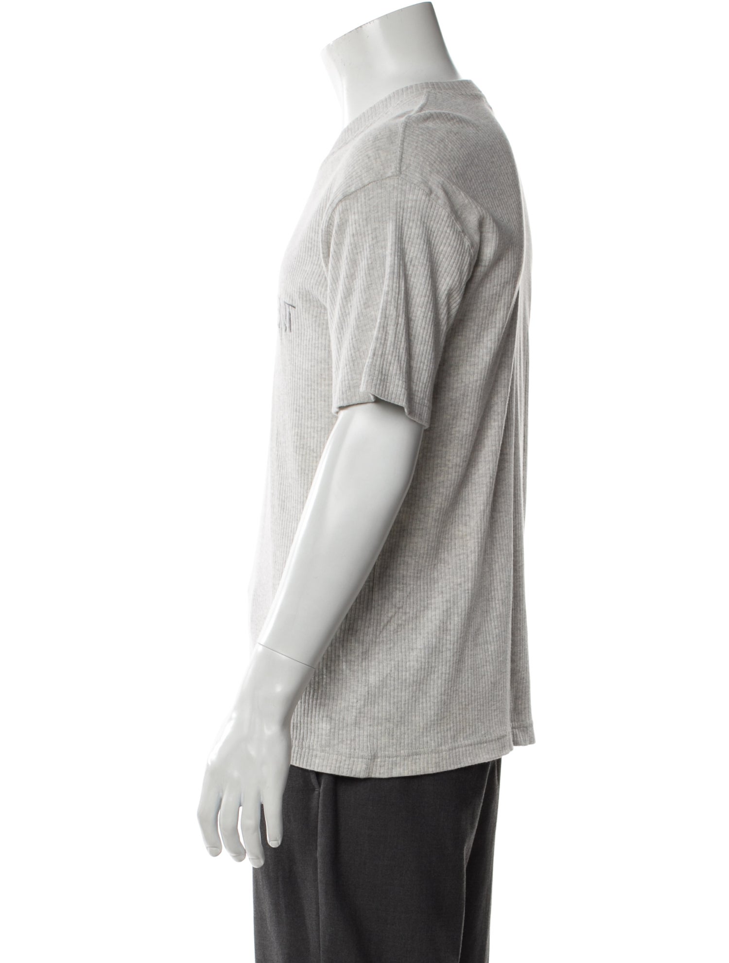 Yves Saint Laurent Graphic Print V-Neck T-Shirt