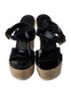 Yves Saint Laurent Patent Leather Espadrilles