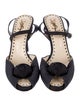 Yves Saint Laurent Satin Sandals