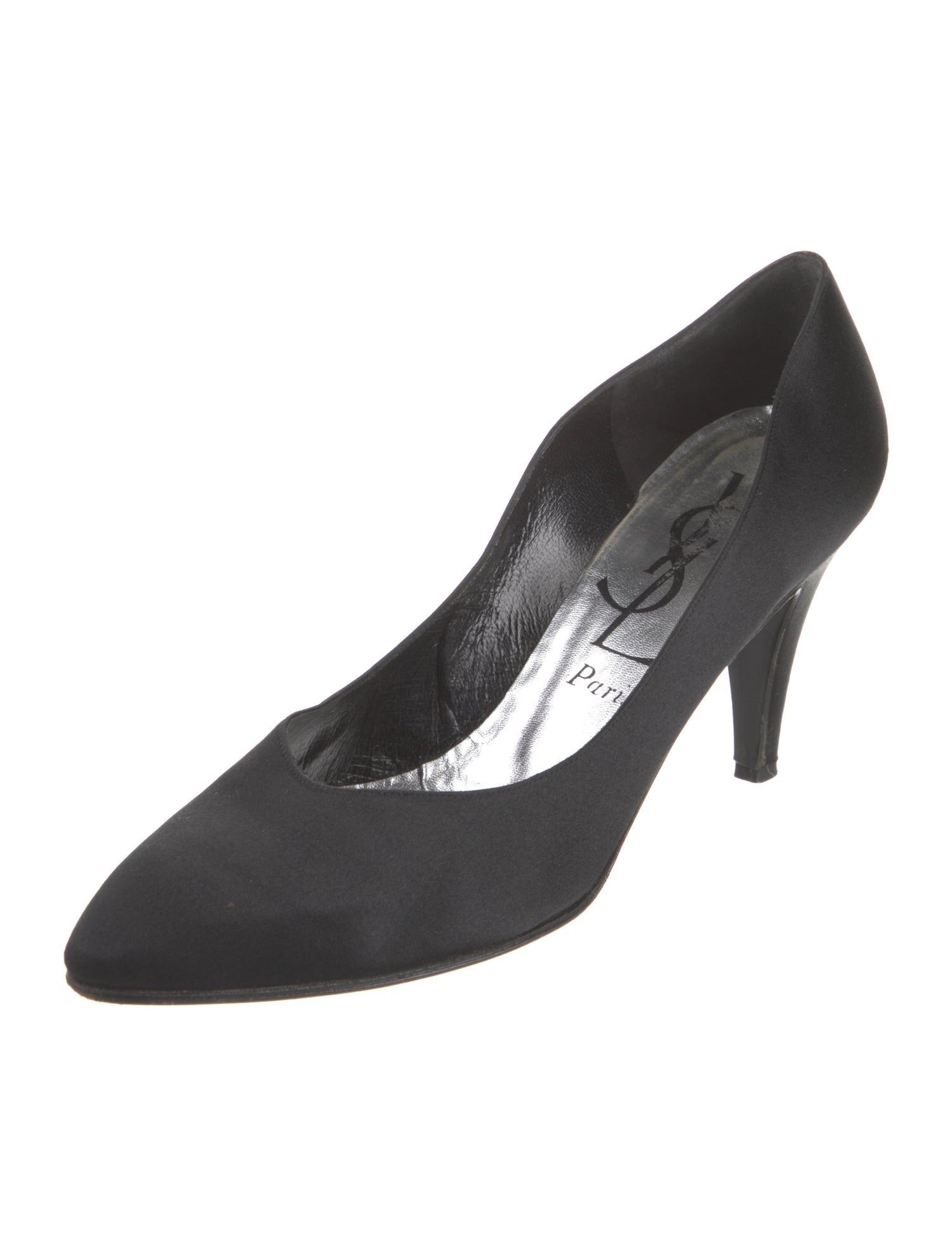 Yves Saint Laurent Satin Pumps