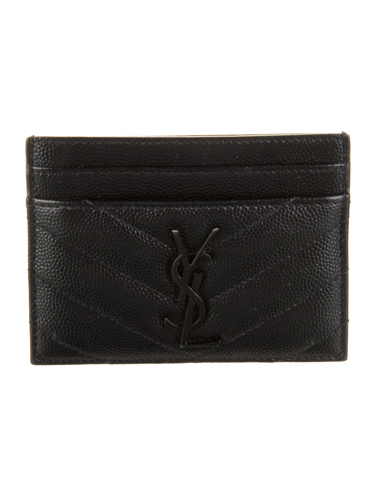 Yves Saint Laurent Leather Card Holder