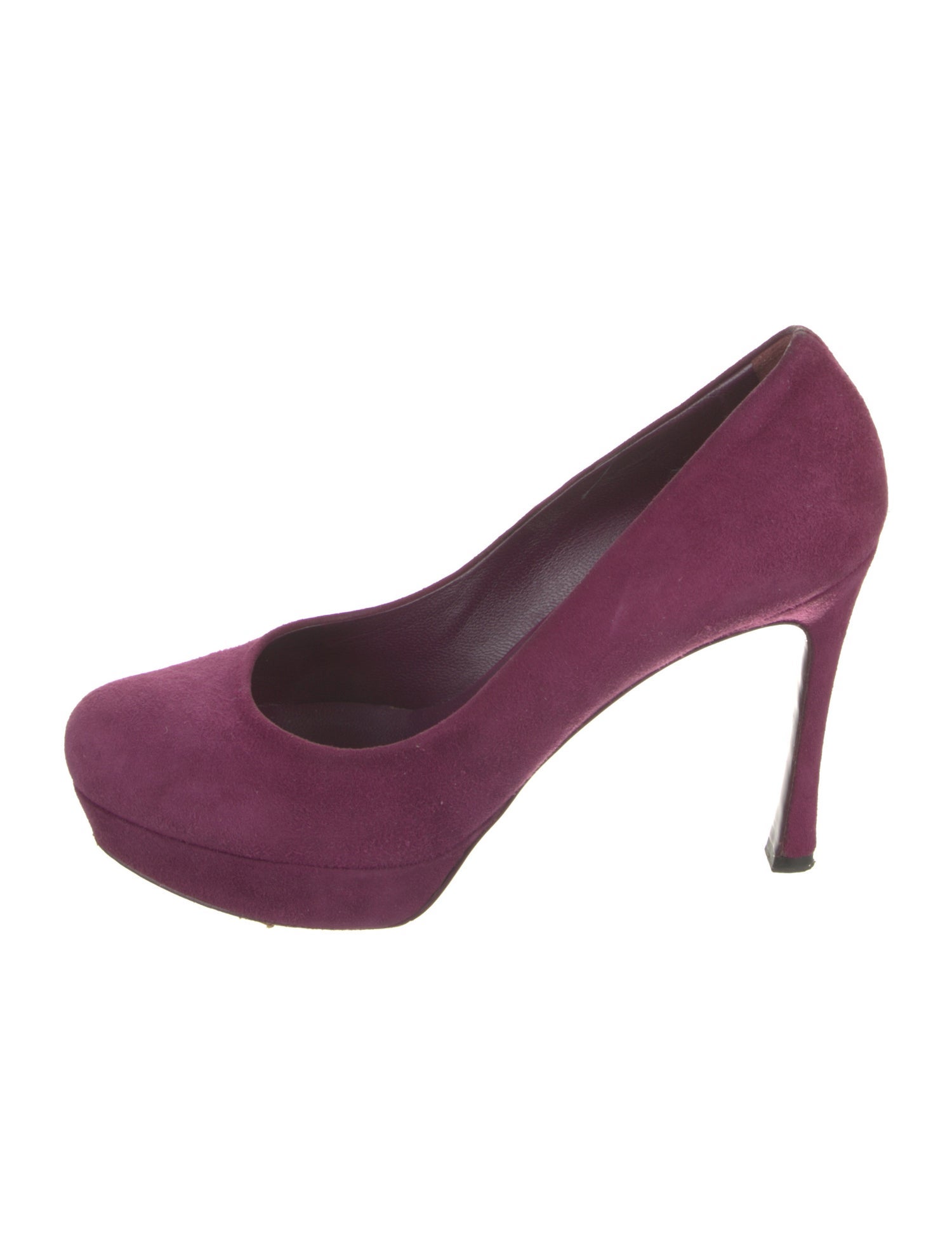 Yves Saint Laurent Rive Gauche Suede Pumps
