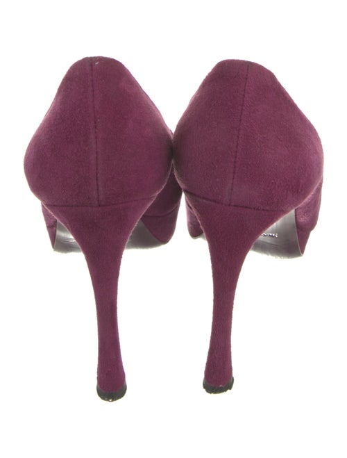 Yves Saint Laurent Rive Gauche Suede Pumps