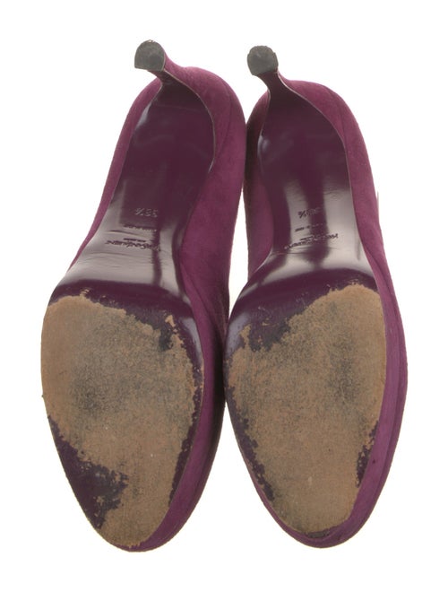 Yves Saint Laurent Rive Gauche Suede Pumps