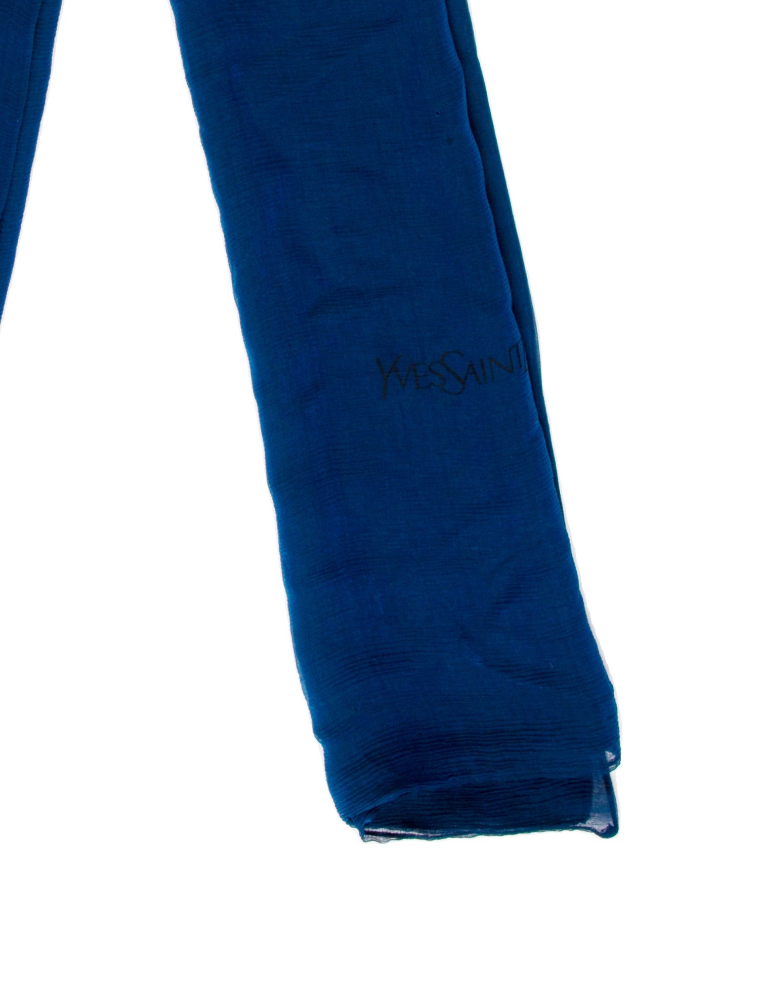 Yves Saint Laurent Rive Gauche Silk Vintage Scarf