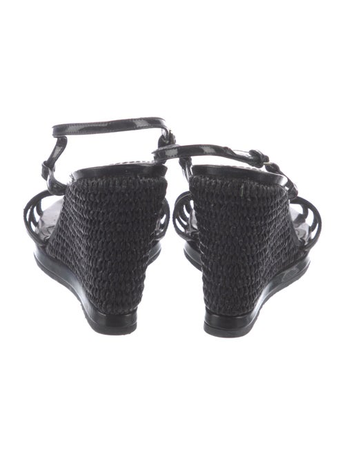 Yves Saint Laurent Patent Leather Espadrilles