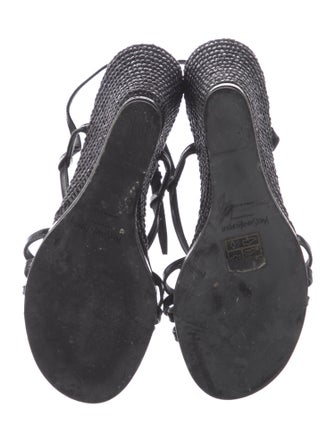 Yves Saint Laurent Patent Leather Espadrilles