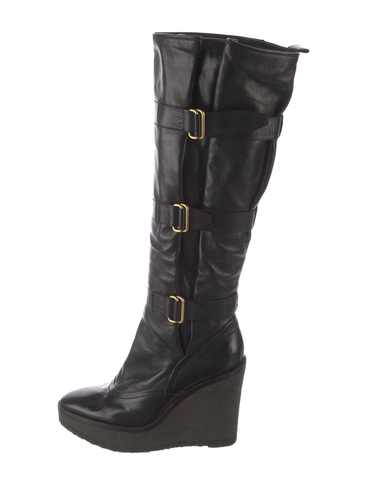 Yves Saint Laurent Leather Boots