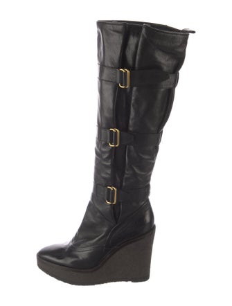 Yves Saint Laurent Leather Boots