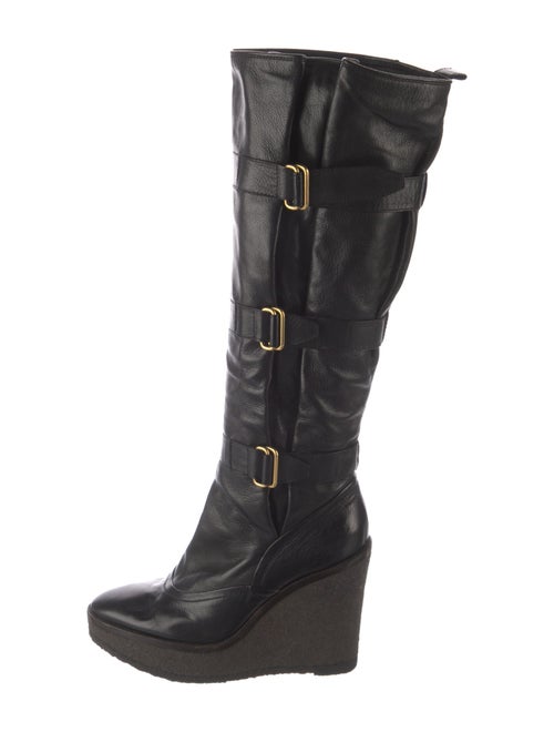 Yves Saint Laurent Leather Boots
