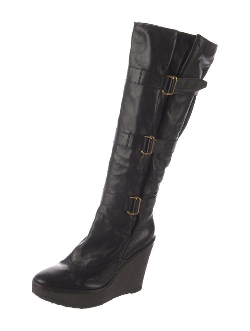 Yves Saint Laurent Leather Boots