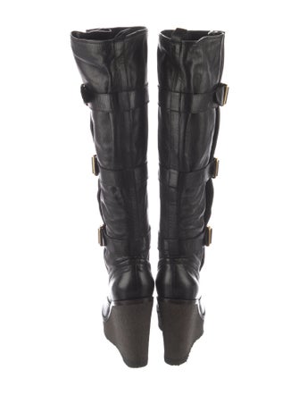 Yves Saint Laurent Leather Boots