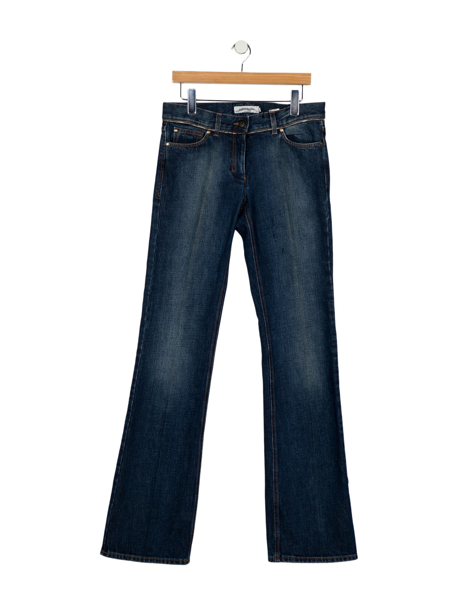 Yves Saint Laurent Rive Gauche Vintage Wide Leg Jeans w/ Tags