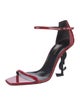 Saint Laurent Patent Leather Sandals