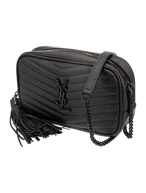 Saint Laurent Caviar Leather Lou Camera