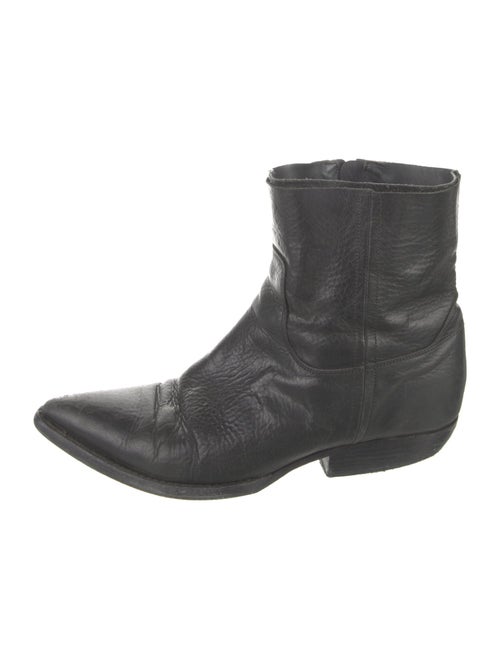 Saint Laurent Leather Boots