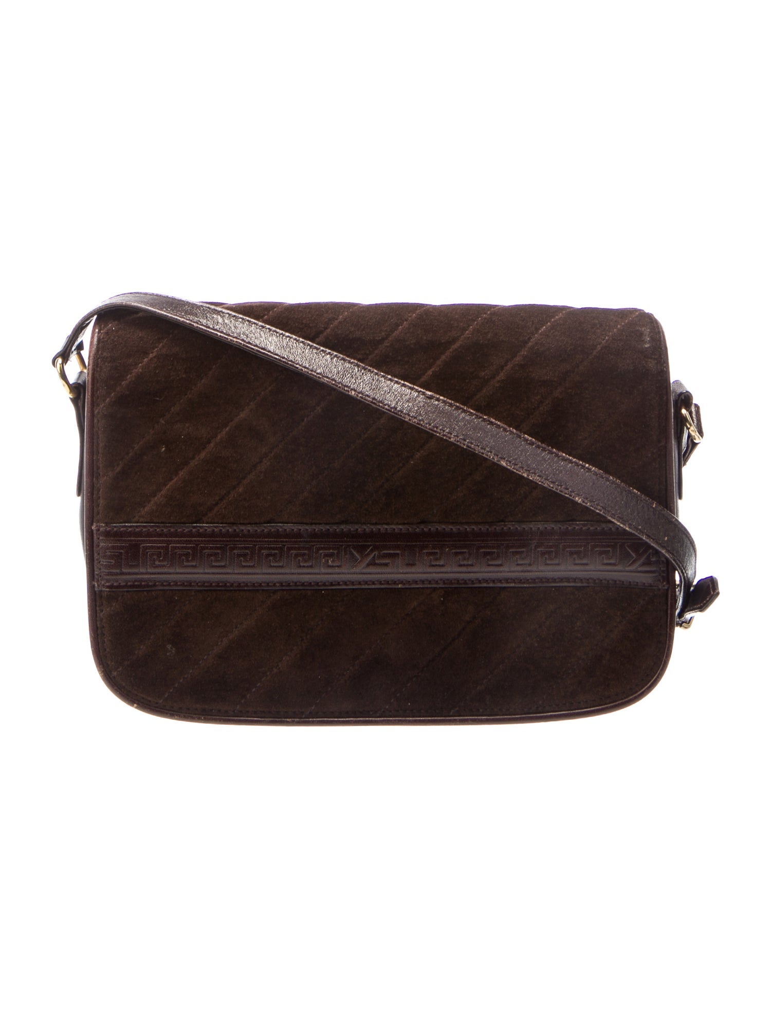 Yves Saint Laurent Suede Crossbody Bag