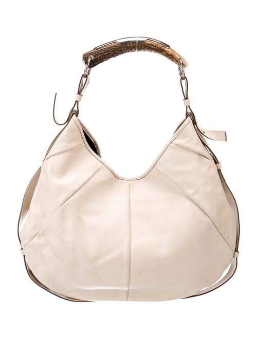 Yves Saint Laurent Rive Gauche Leather Hobo Large
