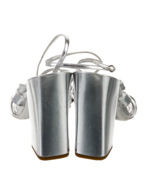 Yves Saint Laurent Leather Slingback Sandals