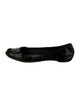 Yves Saint Laurent Eel Skin Flats