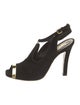Yves Saint Laurent Suede Slingback Pumps