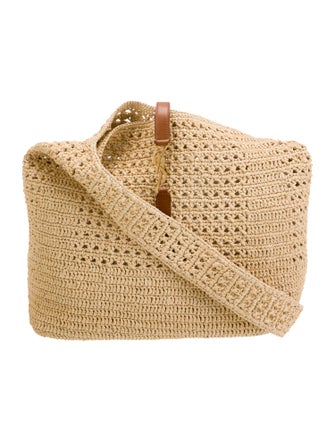 Saint Laurent Raffia Minaudière