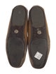 Yves Saint Laurent Rive Gauche Suede Bow Accents Loafers
