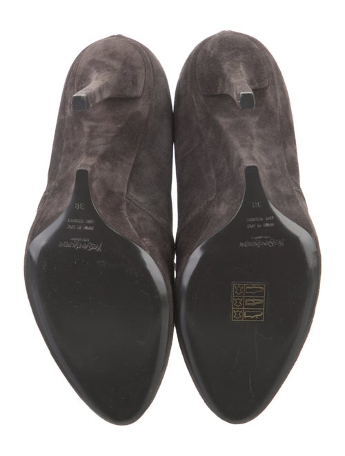 Yves Saint Laurent Suede Mules